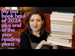 My Last Book Haul of 2024