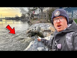 Fishing An UNDERGROUND SPILLWAY During The WALLEYE SPAWN!!! (Wasn't Expecting These)
