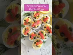 Smoked Salmon Deviled Eggs Recipe. Perfect for Easter 🐣 #easterrecipes
