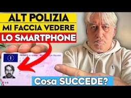Mi FACCIA VEDERE lo SMARTPHONE!👮🏻‍♂️ la POLIZIA ORA TE lo chiede DAVVERO se ti FERMA? la VERITÀ
