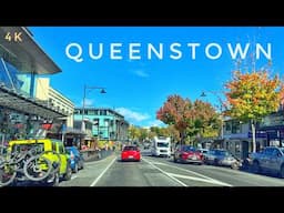 Queenstown New Zealand Driving Tour Autumn 2025 4K | Frankton - QT - Wilson Bay - Twelve Mile Delta