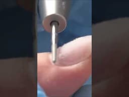 How Does This Tiny Nail Bit Clean Nails So Fast? #nailtech #nailtutorial #nailtips