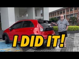 My Malaysian Car! Proton IRIZ Active! - Retire in Malaysia!