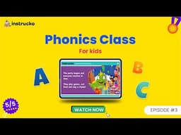 Phonics course for kids | Learn Phonics with games | Episode 3