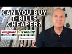 Can I REALLY Buy T-Bills CHEAPER Than Offer Price? I Test Vanguard, Fidelity, Schwab And IB