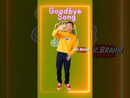 👋🎶 Sing along to the Goodbye Song! #MrBrahm #nurseryrhymes #shorts #kidssongs #kidsmusic