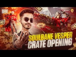 NEW SOULBANE VESPER CRATE OPENING! | BGMI SCRIMS AND CLASSIC LIVE | ADMINO GAMING |