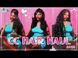 30+ NEW Alpha CC Hair Releases You NEED! • Sims 4 CC Hair + Links! 💕