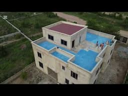 Building in Ghana; Drone Day @Gomoa Fetteh
