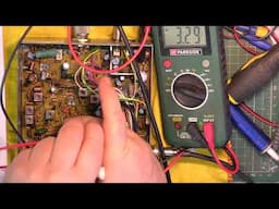 Amstrad CB901 (Japan) CB27/81 UK FM CB radio -  service/ballast resistor swap