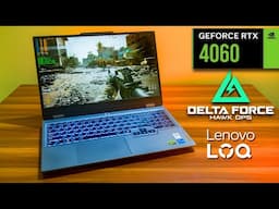 Delta Force: Black Hawk Down on RTX 4060 Mobile | UE 5 | 1440P ULTRA | Lenovo LOQ i5-12450HX 4060 🔥