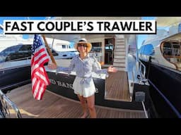 WORLD DEBUT! 🤯 2025 Grand Banks 62 Fast Trawler Yacht Tour (4K)
