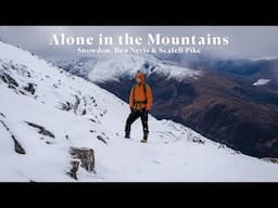 I Hiked the 3 Highest Mountains in the UK | 4K Cinematic