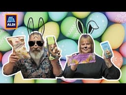 TRYING ALDI EASTER TREATS