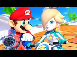 Mario Kart 8 Deluxe - 150cc Lucky Cat Cup Grand Prix (Rosalina Gameplay)