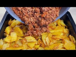 Einfach Hackfleisch zu den Kartoffeln geben! Das Lieblingsessen meiner Familie!