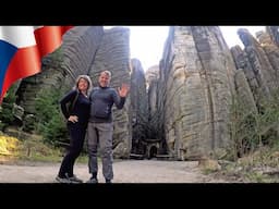 ROCK LABYRINTH IN CZECHIA // Vanlife Europe