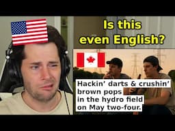 American Reacts to Weird Canadian Phrases
