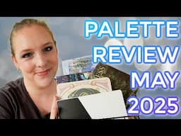 PALETTE REVIEW MAY 2025 // Testing out 5 new to me eyeshadow palettes incl. swatch, looks & closeups