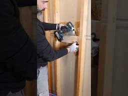 Shower Valve Blocking Tip - #shorts #homerepairtutor #plumbing