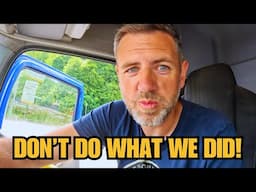They Wanted to FINE US – Our Van Life MISTAKE in Cornwall