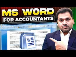 MS Word Tutorial for Accountants | Beginner to Advance