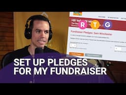 Set Up Pledges for My Fundraiser