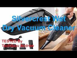 Silvercrest Cordless Handheld Wet & Dry Vacuum Cleaner SAS 7.4 LI F4