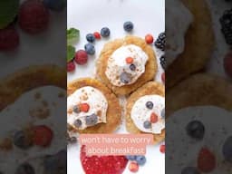 These pancakes will save your mornings! 🥞