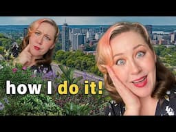 Gardening in a Concrete Jungle (downtown city backyard container flower gardening)  | LML Podcast