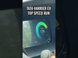 Thoughts on the Tata Harrier EV's top speed? #PowerDrift #Tata #TataEV #TataHarrierEV #QuadDay