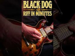 You Can Learn Black Dog's INSANE riff in just minutes! 🤯 (Led Zeppelin) #LedZeppelin #BlackDog