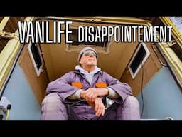 The Van Life Dream Turned Into a Disappointing washed out Easter