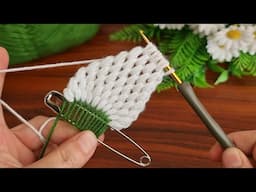 Woww Wonderful!😇 Super Easy.You'll love this one. Crochet making online Tutorial #crochet #knitting