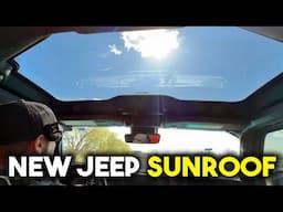 NEW Jeep Wrangler & Gladiator Sunroof