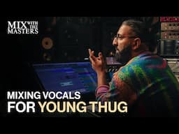 Bainz mixing vocals for Young Thug | Sneak Peek