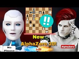 Brand New AlphaZero 20 BEAUTIFULLY Defeated Stockfish 18 Like a God | Stockfish Vs AlphaZero