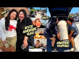 VLOG: apartment shopping, bestie adventures, baby birds were born, work from home day, lunch date ❤️