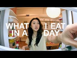 what i eat in a day (easy high protein meals)