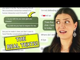 "my wife is GLAD she cheated on me and I have texts to prove it "😰