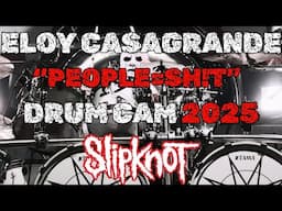REACT: ELOY CASAGRANDE - "PEOPLE=SH!T" (DRUM CAM 2025) // A MELHOR DRUM CAM DELE!