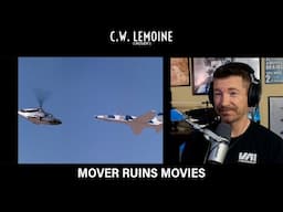 AIRWOLF vs T-38!  Mover Ruins Movies Airwolf S3 E4 "Fortune Teller"