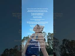 I met my younger self for coffee.. ☕️ 🩷 #poem #healthjourney #womenempowerment