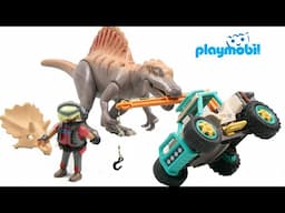 AD | Playmobil Dinos Spinosaurus Attack Review | Playmobil Set 71820 Unboxing & Review