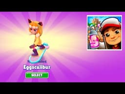 UNLOCKING EGGSCALIBUR ON SUBWAY SURFERS EDINBURGH 2025