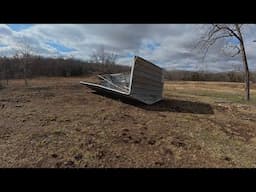 It's WAY too Windy | Three Little Goats Homestead Vlog
