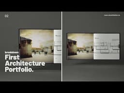 My Architecture Student Portfolio! A Breakdown and Redesign