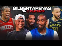 ROCKETS VS WARRIORS NBA WATCH PARTY W/ Gilbert Arenas & Brandon Jennings