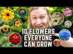 10 Flowers 🌼 So EASY to Grow You'd Be Crazy NOT To! 🌼