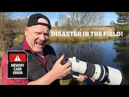 DISASTER IN THE FIELD! My Memory Card Failed During a Frog & Toad Photoshoot 🐸💾